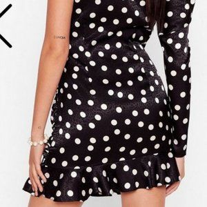 Nasty Gal On the Spot One Shoulder Mini Dress